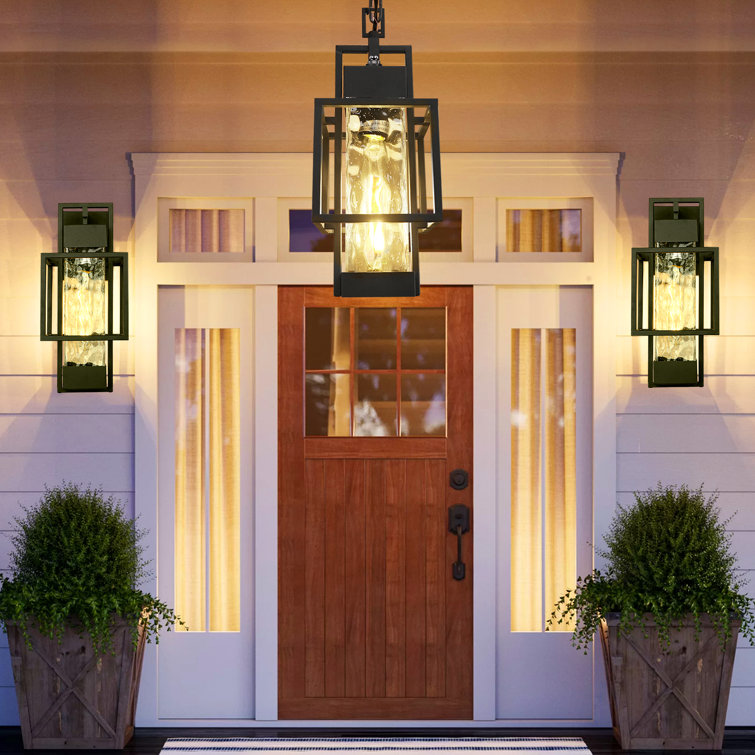 Breakwater Bay Outdoor Hanging Lights Dusk to Dawn & Reviews | Wayfair